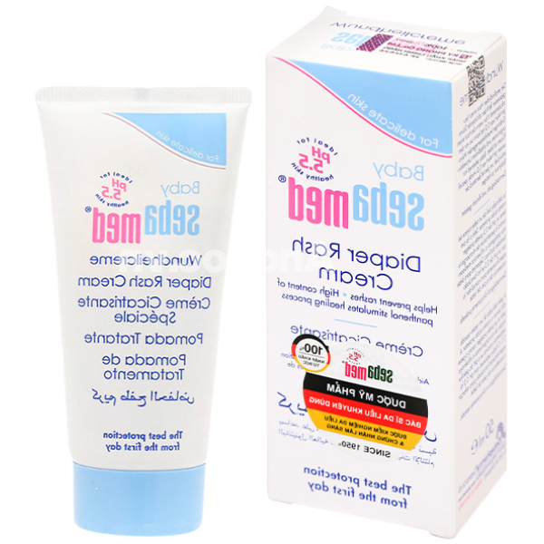 Kem Sebamed ngừa hăm tã, bảo vệ da cho bé tuýp 50ml